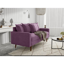 Purple deals couch wayfair